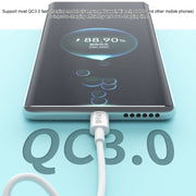 IVON CA203 Cavo dati di ricarica rapida da USB-C / Type-C a USB-C / Type-C da 60 W PD, lunghezza cavo: 1 m