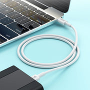 IVON CA203 Cavo dati di ricarica rapida da USB-C / Type-C a USB-C / Type-C da 60 W PD, lunghezza cavo: 1 m