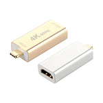 Adattatore USB-C / Type-C maschio a HDMI femmina in lega di alluminio-magnesio