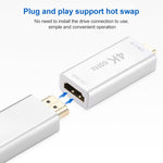 Adattatore USB-C / Type-C maschio a HDMI femmina in lega di alluminio-magnesio