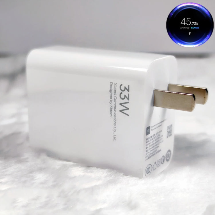 Set caricabatterie USB originale Xiaomi 33W II, presa americana