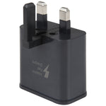 EP-TA20UWE Adattatore da viaggio a ricarica rapida con porta USB singola, presa UK, Single USB