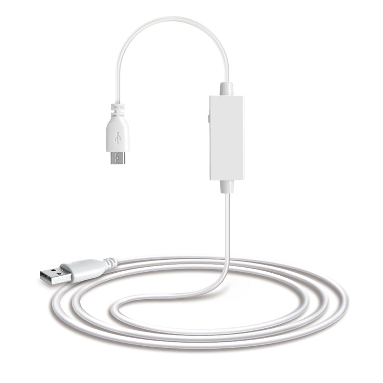 OTG-Y-03 Cavo dati di ricarica USB 2.0 maschio a Micro USB maschio + USB femmina OTG per telefoni/tablet Android con funzione OTG, con interruttore, lunghezza: 1,1 m, with Switch Length: 1.1m