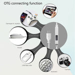 Cavo OTG USB 2.0 a Micro USB con interruttore 1,1 m