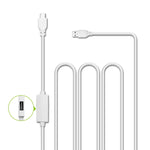 OTG-Y-02 Cavo dati di ricarica USB 2.0 maschio a Micro USB maschio + USB femmina OTG per telefoni/tablet Android con funzione OTG, lunghezza: 1,1 m, Length: 1.1m
