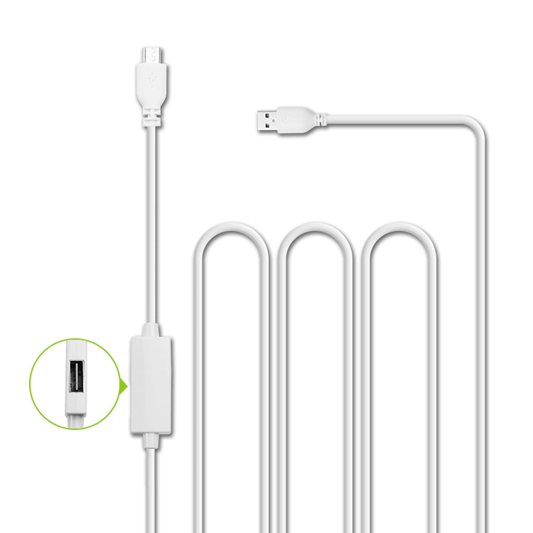 OTG-Y-02 Cavo dati di ricarica USB 2.0 maschio a Micro USB maschio + USB femmina OTG per telefoni/tablet Android con funzione OTG, lunghezza: 1,1 m, Length: 1.1m