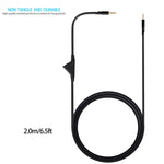ZS0175 Per Logitech Astro A10 / A40 / A30 Cavo audio per auricolari regolabile da maschio a maschio da 3,5 mm, lunghezza cavo: 2 m, For Logitech Astro A10 2m