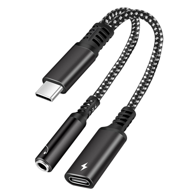 Adattatore USB-C 2 in 1 con audio 3,5 mm e ricarica 60W