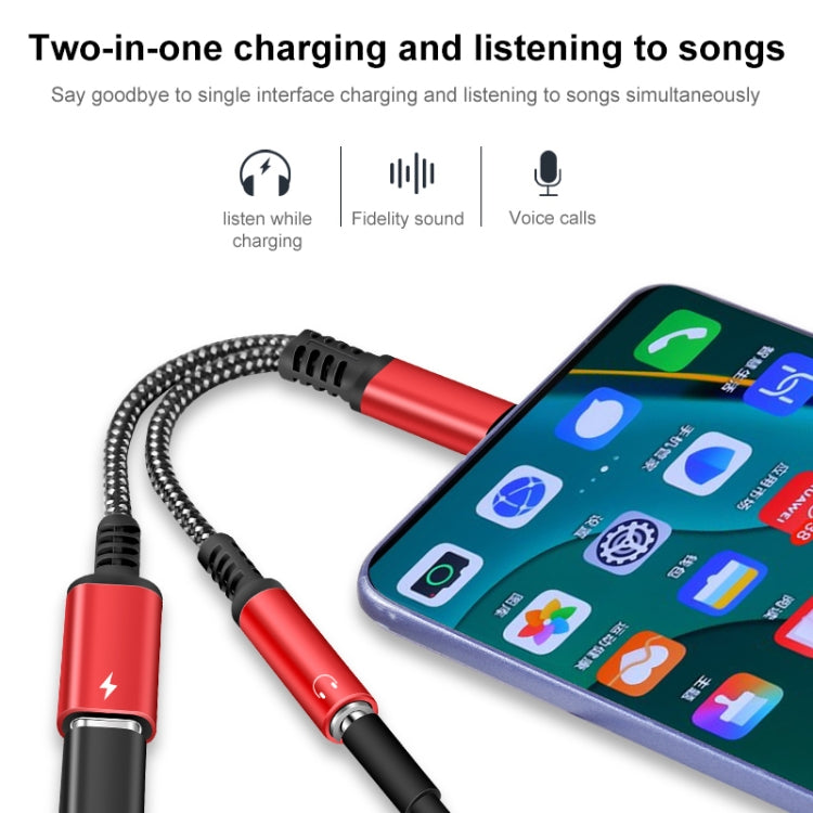 Adattatore USB-C 2 in 1 con audio 3,5 mm e ricarica 60W