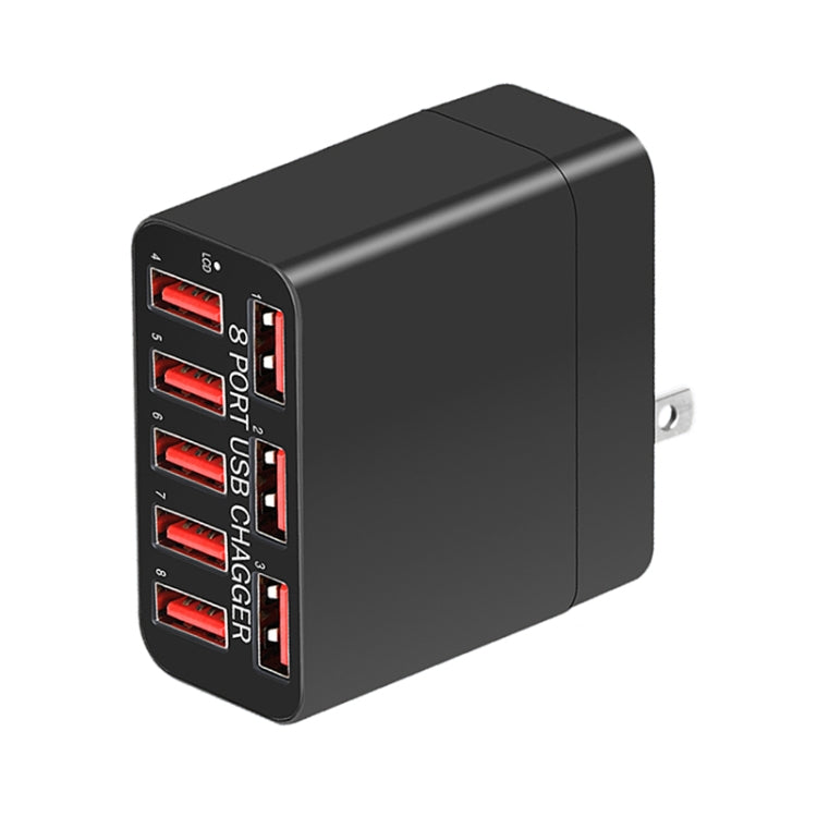 Adattatore Caricabatterie USB WLX-82 40W 8 Porte