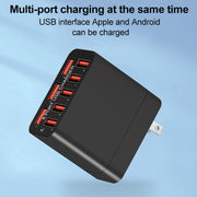 Adattatore Caricabatterie USB WLX-82 40W 8 Porte