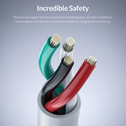 Cavo prolungato da USB-C / Type-C maschio a Type-C femmina, lunghezza: 20 cm, 20cm