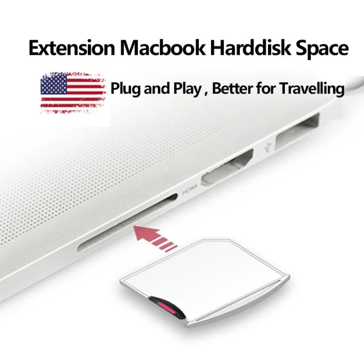 Adattatore da scheda Micro SD/TF a SD per MacBook Air/Pro, supporta fino a 512 GB, 512GB