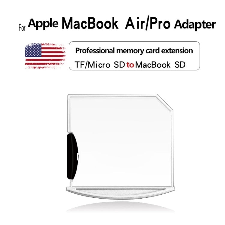 Adattatore da scheda Micro SD/TF a SD per MacBook Air/Pro, supporta fino a 512 GB, 512GB
