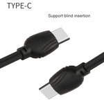 Cavo USB-C 2 in 1 2,5A 1m in lega di alluminio