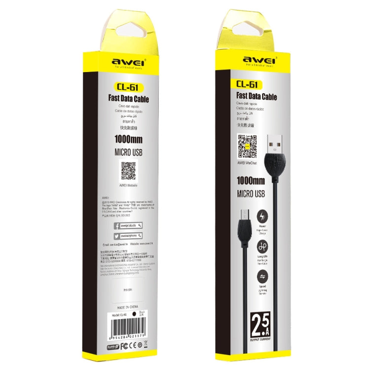 Cavo dati intrecciato 2 in 1 Micro USB 1 m 2,5 A