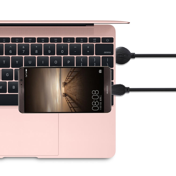 Cavo dati intrecciato 2 in 1 Micro USB 1 m 2,5 A