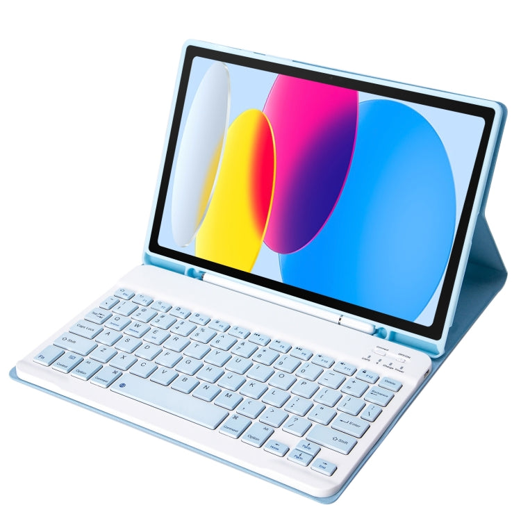 Custodia in pelle con tastiera per iPad 10th Gen 10.9