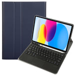 Custodia in pelle con tastiera per iPad 10th Gen
