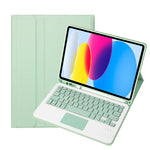 Custodia in pelle con tastiera per iPad 10th Gen