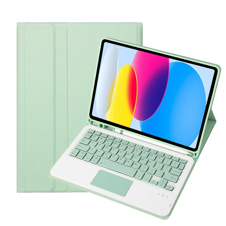 Custodia in pelle con tastiera per iPad 10th Gen