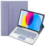 Custodia in pelle con tastiera per iPad 10th Gen