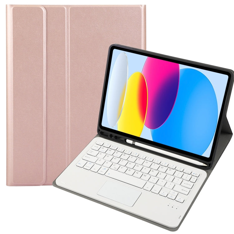 Custodia in pelle con tastiera per iPad 10th Gen