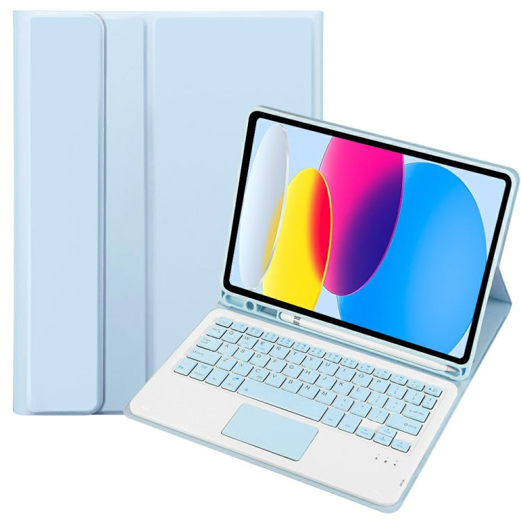 Custodia in pelle con tastiera per iPad 10th Gen