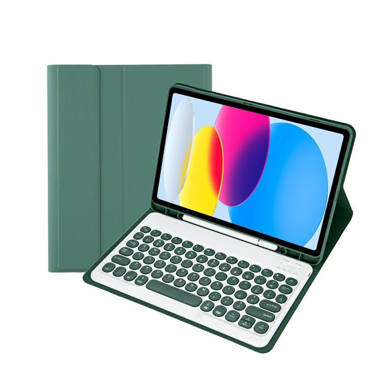 Custodia in pelle con tastiera per iPad 10th Gen 10.9 (2022)
