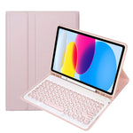 Custodia in pelle con tastiera per iPad 10th Gen 10.9 (2022)