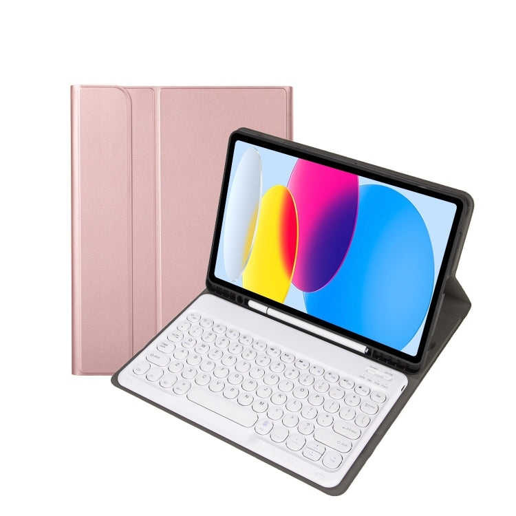 Custodia in pelle con tastiera per iPad 10th Gen 10.9 (2022)