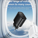 Caricabatterie rapido Yesido YC57 PD 20W USB-C / Type-C a porta singola, spina europea, Type-C Port Quick Charger