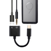 Adattatore convertitore di ricarica audio 2 in 1 da 3,5 mm a USB-C / Type-C
