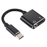 Adattatore audio e ricarica 2 in 1 da 3,5 mm a USB-C
