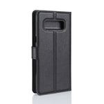 Custodia portafoglio in pelle per Samsung Galaxy Note 8