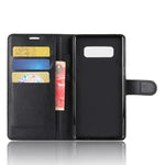 Custodia portafoglio in pelle per Samsung Galaxy Note 8