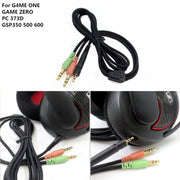 ZS0076 Cavo per cuffie da gioco versione PC per Sennheiser PC 373D GSP 350 GSP 500 GSP 600 G4ME ONE GAME ZERO, PC Version