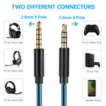 ZS0162 Cavo audio per cuffie da gioco con controllo cablato per Logitech Astro A10 A40 A30, Wired Control Version