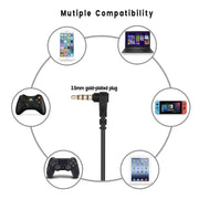 Cavo di collegamento scheda audio ZS0167 per cuffie Steelseries Arctis 3 5 7, Sound Card Cable