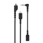 ZS0167 Cavo di collegamento scheda audio + cavo adattatore per cuffie Steelseries Arctis 3 5 7, Sound Card Cable + Adapter Cable