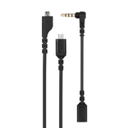 ZS0167 Cavo di collegamento scheda audio + cavo adattatore per cuffie Steelseries Arctis 3 5 7, Sound Card Cable + Adapter Cable