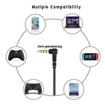 ZS0167 Cavo di collegamento scheda audio + cavo adattatore per cuffie Steelseries Arctis 3 5 7, Sound Card Cable + Adapter Cable