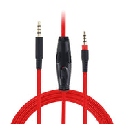 ZS0192 Cavo per cuffie da 3,5 mm maschio a maschio versione sintonizzata per cavo audio Kingston Skyline Alpha, ZS0192 Black, ZS0192 Red