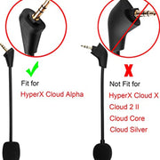 ZS0201 Microfono sostitutivo per cuffia per computer per HyperX Cloud Alpha S