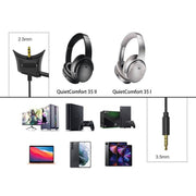 ZS0217 Cavo per cuffie da gioco con cancellazione del rumore per BOSE QC35I / QC35II