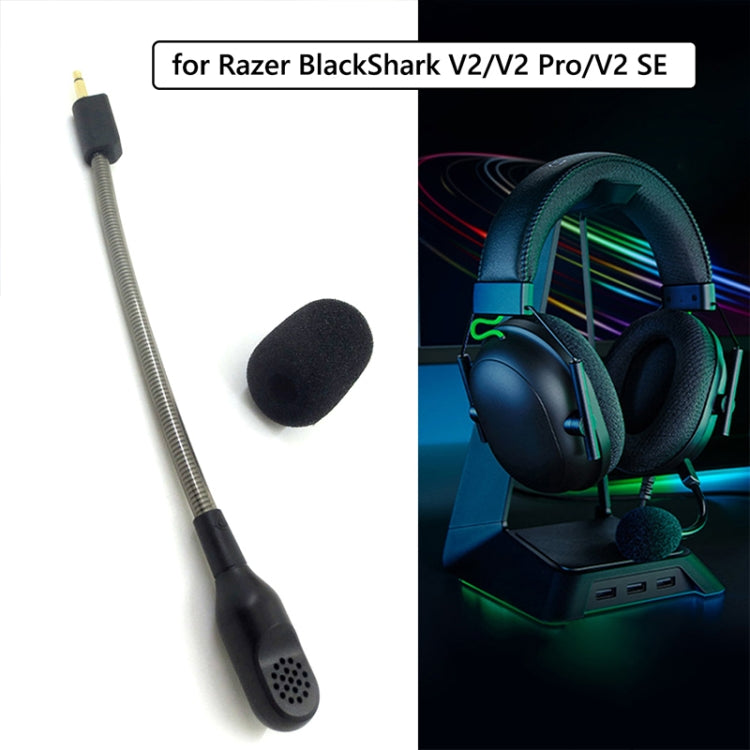 ZS0221 Microfono con cancellazione del rumore per cuffie per Razer BlackShark V2/V2SE/V2 PRO, ZS0221