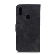 Custodia portafoglio in pelle con texture coccodrillo per Galaxy