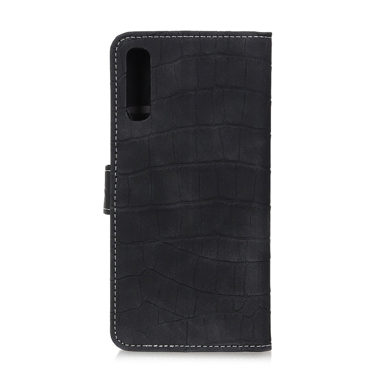Custodia portafoglio in pelle con texture coccodrillo per Galaxy