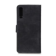 Custodia portafoglio in pelle con texture coccodrillo per Galaxy