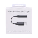 Adattatore audio per auricolare da tipo C maschio a femmina da 3,5 mm